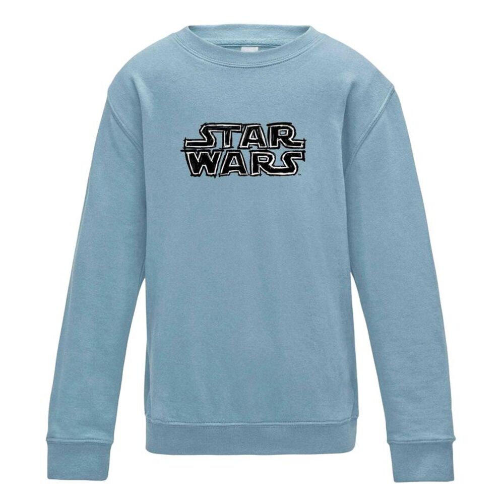 Star Wars Childrens/Kids Logo Sweatshirt / Blue